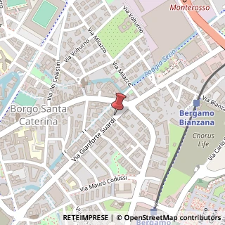 Mappa Via G. Suardi, 73, 24124 Bergamo, Bergamo (Lombardia)