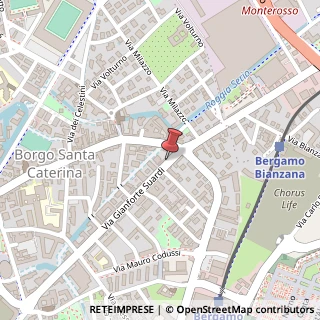 Mappa Via G. Suardi, 79, 24124 Bergamo, Bergamo (Lombardia)