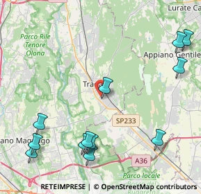 Mappa Via Felice Morandi, 21049 Tradate VA, Italia (5.44667)