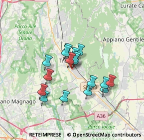 Mappa Via Felice Morandi, 21049 Tradate VA, Italia (2.63)