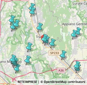 Mappa Via Felice Morandi, 21049 Tradate VA, Italia (5.042)