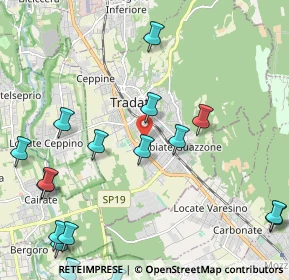 Mappa Via Felice Morandi, 21049 Tradate VA, Italia (3.0445)
