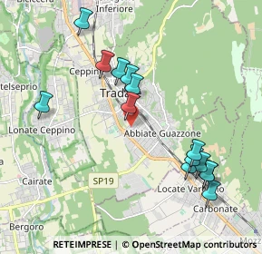 Mappa Via Felice Morandi, 21049 Tradate VA, Italia (2.04786)