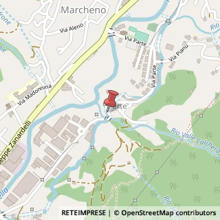 Mappa Via Onorevole Angelo Gitti,  15, 25060 Marcheno, Brescia (Lombardia)
