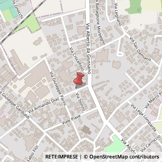 Mappa Via Armando Diaz, 45, 20833 Giussano, Monza e Brianza (Lombardia)