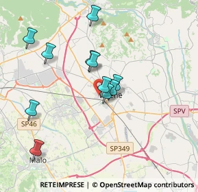 Mappa Via Vianelle, 36016 Thiene VI, Italia (3.34455)