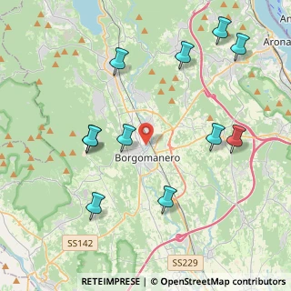 Mappa Via Volontari del Sangue, 28021 Borgomanero NO, Italia (4.60455)