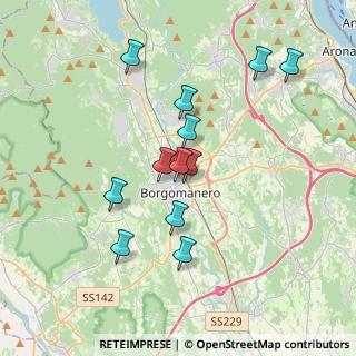 Mappa Via Volontari del Sangue, 28021 Borgomanero NO, Italia (3.34917)
