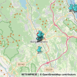 Mappa Via Volontari del Sangue, 28021 Borgomanero NO, Italia (3.24182)