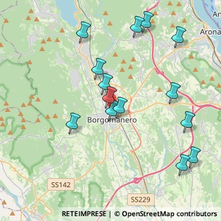 Mappa Via Volontari del Sangue, 28021 Borgomanero NO, Italia (4.28214)