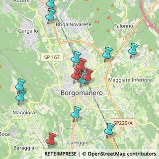 Mappa Via Volontari del Sangue, 28021 Borgomanero NO, Italia (2.21714)