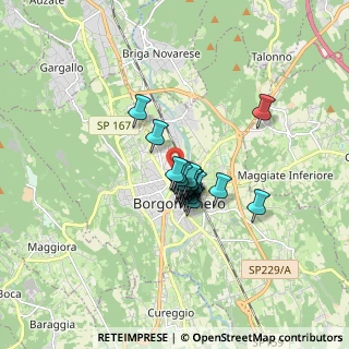 Mappa Via Volontari del Sangue, 28021 Borgomanero NO, Italia (0.936)