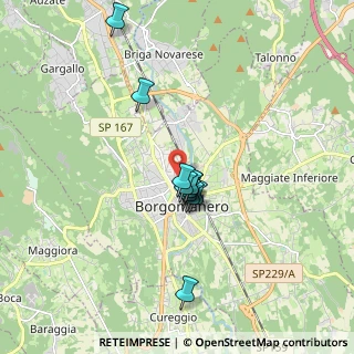 Mappa Via Volontari del Sangue, 28021 Borgomanero NO, Italia (1.34182)