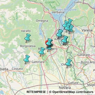 Mappa Via Volontari del Sangue, 28021 Borgomanero NO, Italia (11.50313)