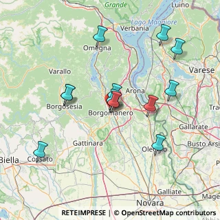 Mappa Via Volontari del Sangue, 28021 Borgomanero NO, Italia (13.84462)
