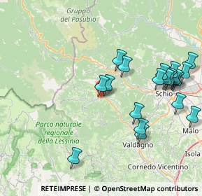 Mappa Via Macello, 36076 Recoaro Terme VI, Italia (8.8475)