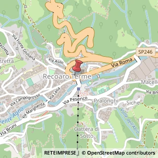 Mappa Piazza Dolomiti, 35, 36076 Recoaro Terme, Vicenza (Veneto)