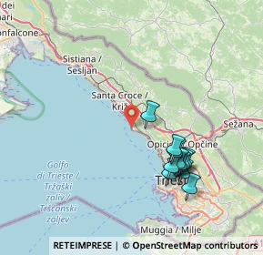 Mappa Riva Massimiliano e Carlotta, 34151 Trieste TS, Italia (7.40727)
