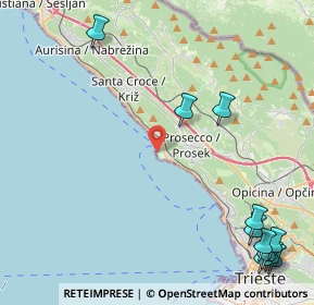 Mappa Riva Massimiliano e Carlotta, 34151 Trieste TS, Italia (6.39091)