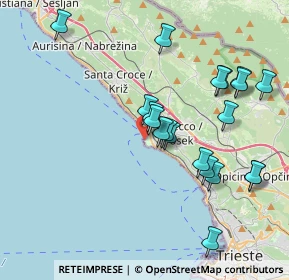 Mappa Riva Massimiliano e Carlotta, 34151 Trieste TS, Italia (3.89)