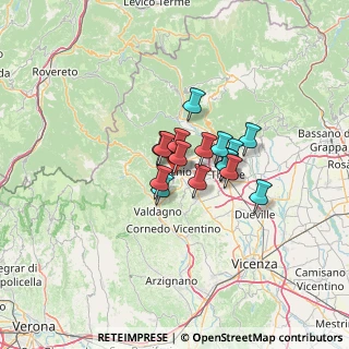 Mappa Via Broglialoco, 36015 Schio VI, Italia (7.68875)