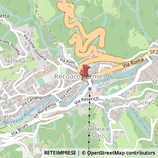 Mappa Piazza Dolomiti, 12, 36076 Recoaro Terme, Vicenza (Veneto)