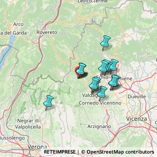 Mappa Piazza Dolomiti, 36076 Recoaro Terme VI, Italia (9.92412)