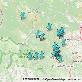 Mappa Piazza Dolomiti, 36076 Recoaro Terme VI, Italia (7.8005)