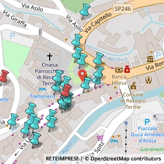 Mappa Piazza Dolomiti, 36076 Recoaro Terme VI, Italia (0.06429)