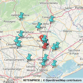 Mappa Via Roma, 31020 Ponzano Veneto TV, Italia (13.83444)