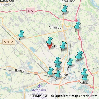 Mappa Via Roma, 31020 Ponzano Veneto TV, Italia (4.66933)