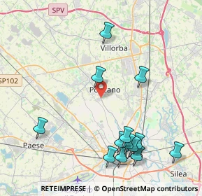 Mappa Via Roma, 31020 Ponzano Veneto TV, Italia (4.71462)