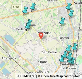 Mappa Via Roma, 31020 Ponzano Veneto TV, Italia (2.88714)