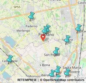 Mappa Via Roma, 31020 Ponzano Veneto TV, Italia (2.60182)