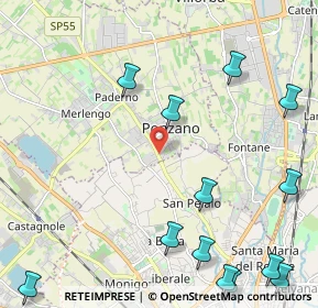 Mappa 31020 Ponzano Veneto TV, Italia (3.04692)
