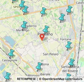 Mappa Via Roma, 31020 Ponzano Veneto TV, Italia (3.06214)
