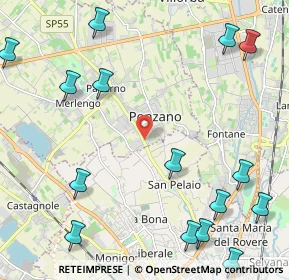 Mappa Via Roma, 31020 Ponzano Veneto TV, Italia (3.01733)