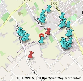 Mappa Strada di Ponzano, 31050 Ponzano Veneto TV, Italia (0.5)