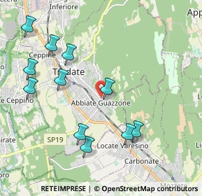 Mappa Via Giacomo Galli, 21049 Tradate VA, Italia (2.19364)