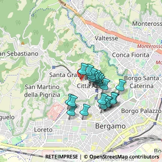 Mappa Piazza Lorenzo Mascheroni, 24129 Bergamo BG, Italia (0.694)