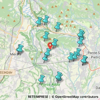 Mappa Viale Aldo Moro, 24030 Carvico BG, Italia (4.387)