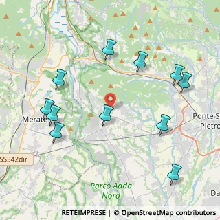 Mappa Viale Aldo Moro, 24030 Carvico BG, Italia (4.66091)