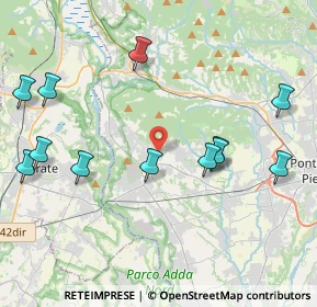 Mappa Viale Aldo Moro, 24030 Carvico BG, Italia (5.06462)