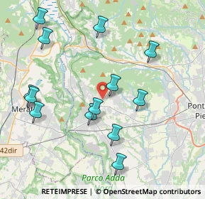 Mappa Viale Aldo Moro, 24030 Carvico BG, Italia (4.27154)