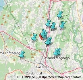 Mappa Via Vittoria, 21040 Jerago Con Orago VA, Italia (2.72)