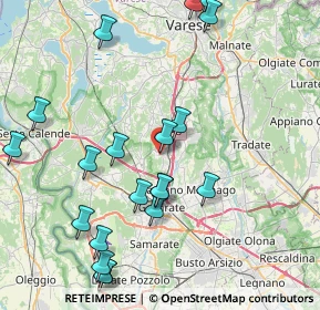 Mappa Via Vittoria, 21040 Jerago Con Orago VA, Italia (9.4635)