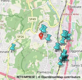 Mappa Via Vittoria, 21040 Jerago Con Orago VA, Italia (1.113)
