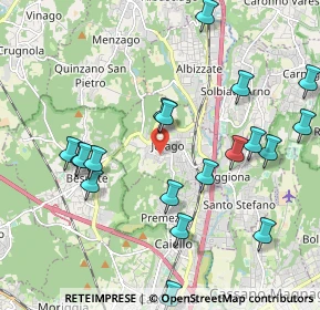 Mappa Via Vittoria, 21040 Jerago Con Orago VA, Italia (2.3255)