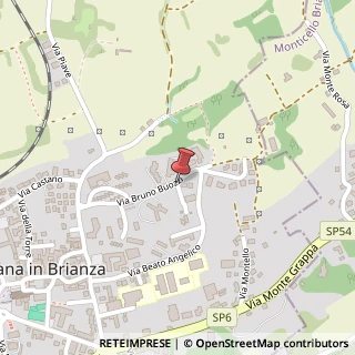 Mappa Via Bruno Buozzi, 8, 20842 Besana in Brianza, Monza e Brianza (Lombardia)
