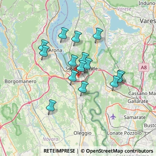 Mappa Via Europa, 28053 Castelletto sopra Ticino NO, Italia (6.096)